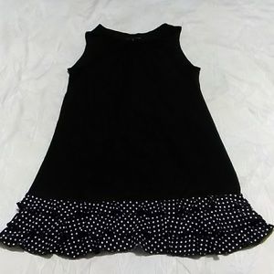 Cute black and polkadot dress